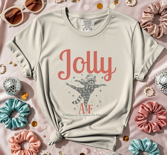 Jolly AF Cat Sweater Graphic Women's T-Shirt product