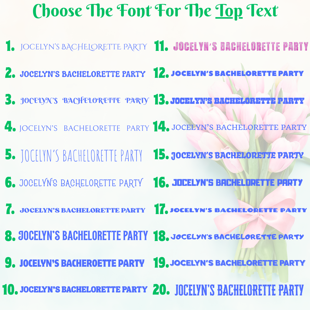 Customizable Bachelorette Party Banner product