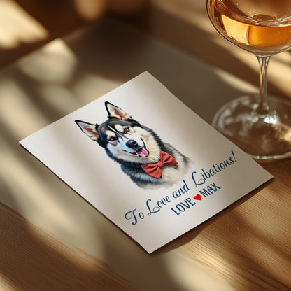 Customizable Wedding P Napkins