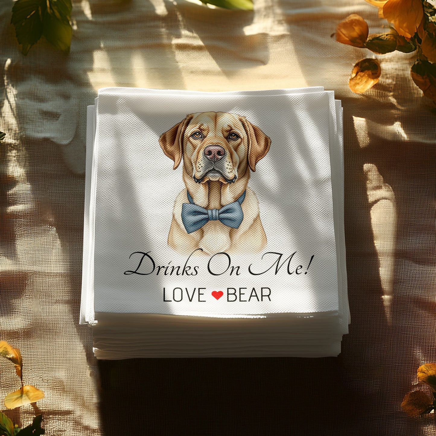 Customizable Wedding X Napkins