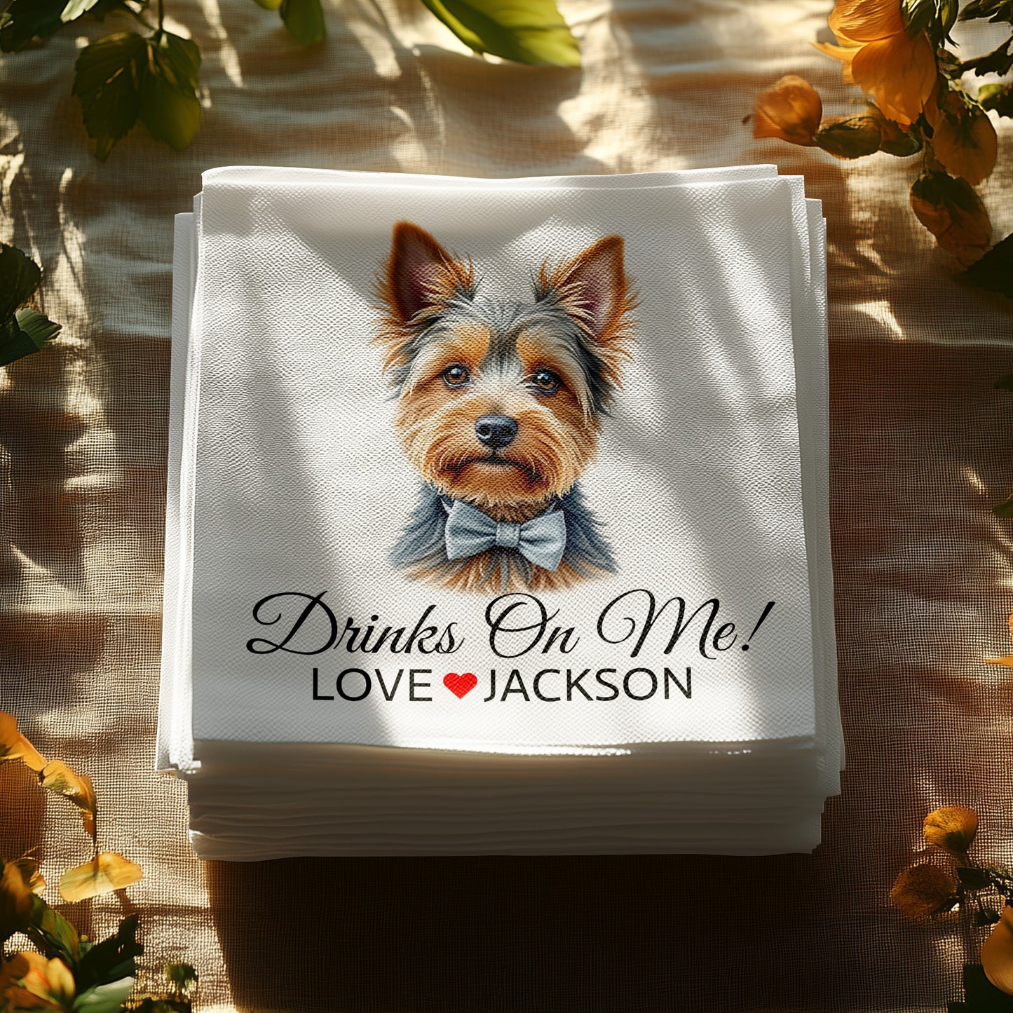 Customizable Wedding TQ Napkins