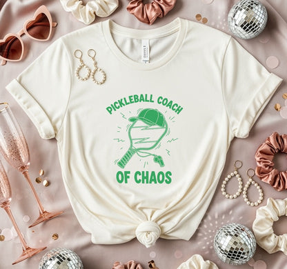Pickleball Coach of Chaos Graphic T-Shirt product type