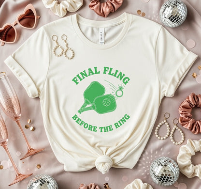 Final Fling Before The Ring Graphic T-Shirt product type