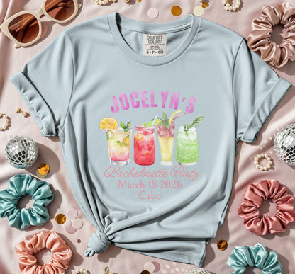 Personalized Bachelorette Party Custom T-Shirt product