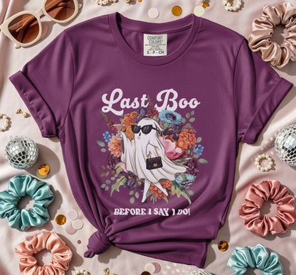 Last Boo Before I Say I Do Halloween Shirt product type