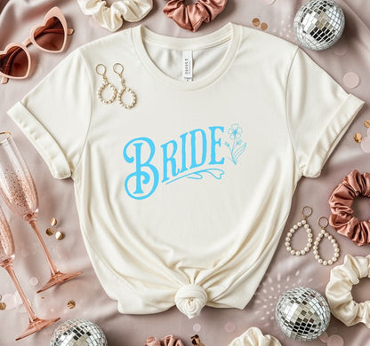Bridal Party Bride Graphic Tee Shirt product