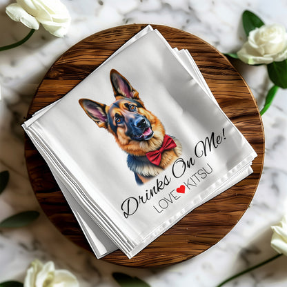 Customizable Wedding J Napkins