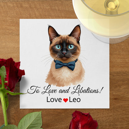 Customizable Wedding E Napkins