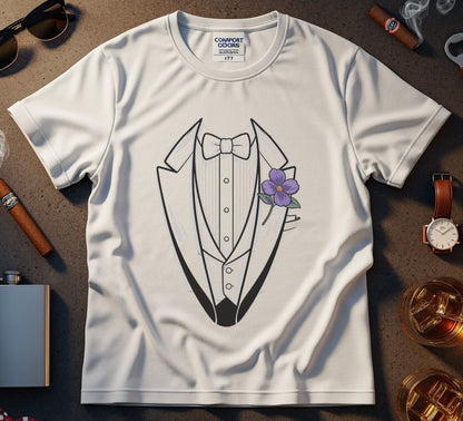 Stylish Tuxedo Graphic Design T Shirt Fashion Product