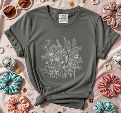 Beautiful Botanically Illustrated Comfortable Shirt