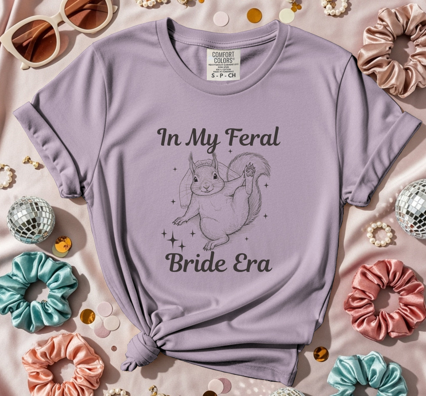 In My Feral Bride Era Funny Graphic Tee Product