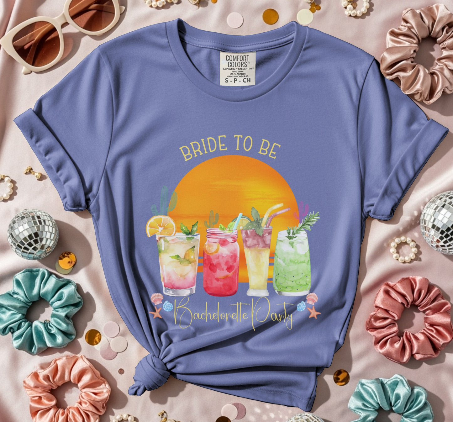 Bride to Be Sunset Bachelorette Party Shirt product