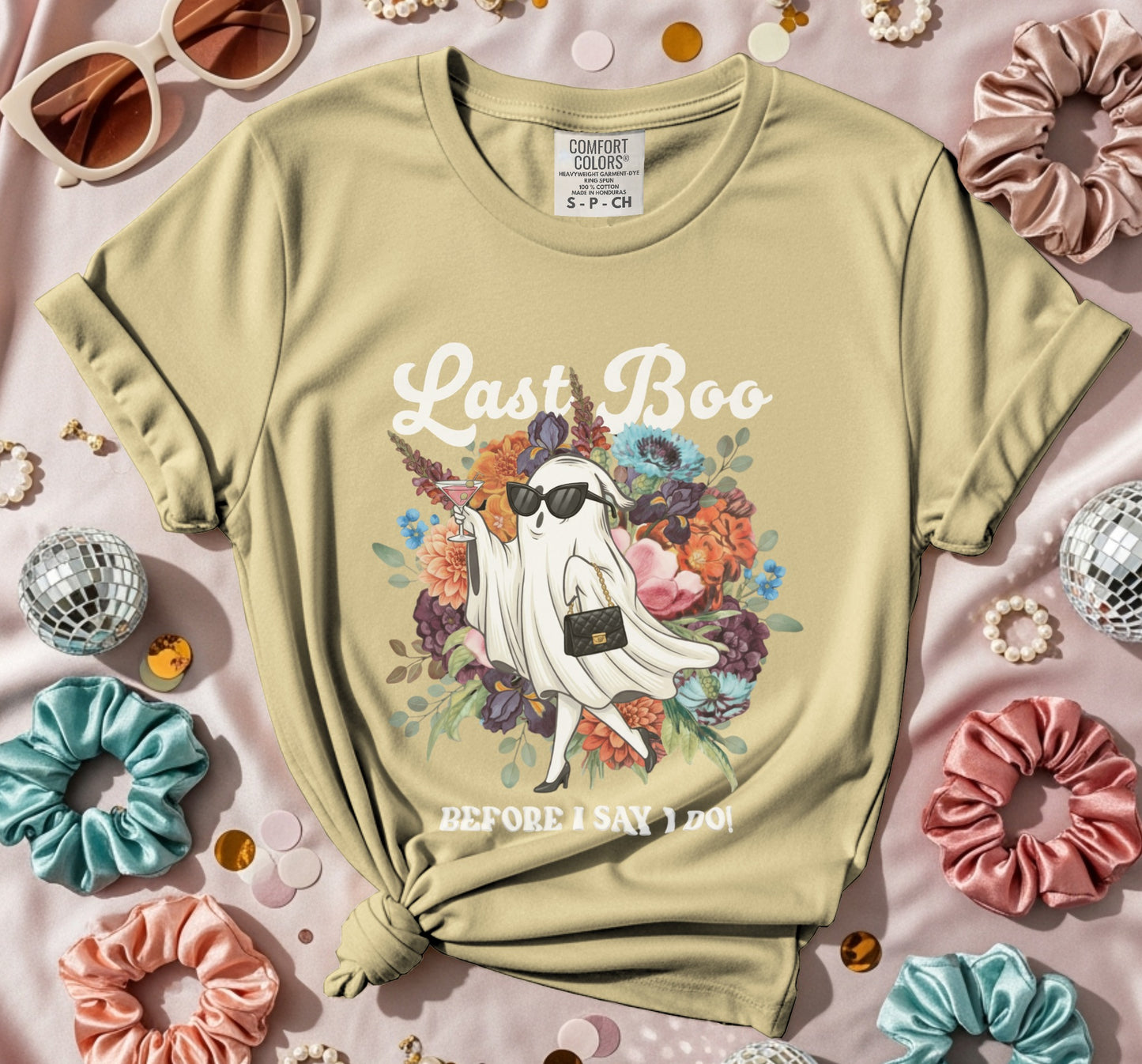 Last Boo Before I Say I Do Ghost Themed Shirt Product