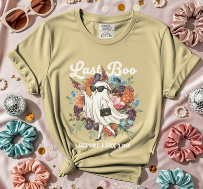 Last Boo Before I Say I Do Ghost Themed Shirt Product