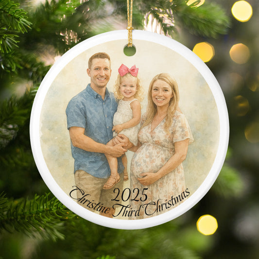 Christine Third Christmas 2025 Ornament product type