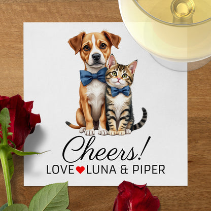 Customizable Wedding R Napkins