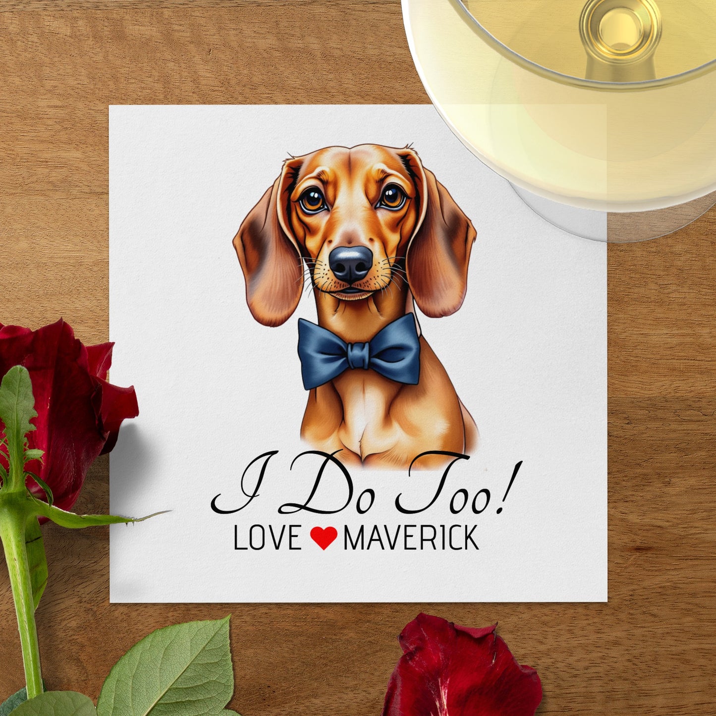 Customizable Wedding QT Napkins