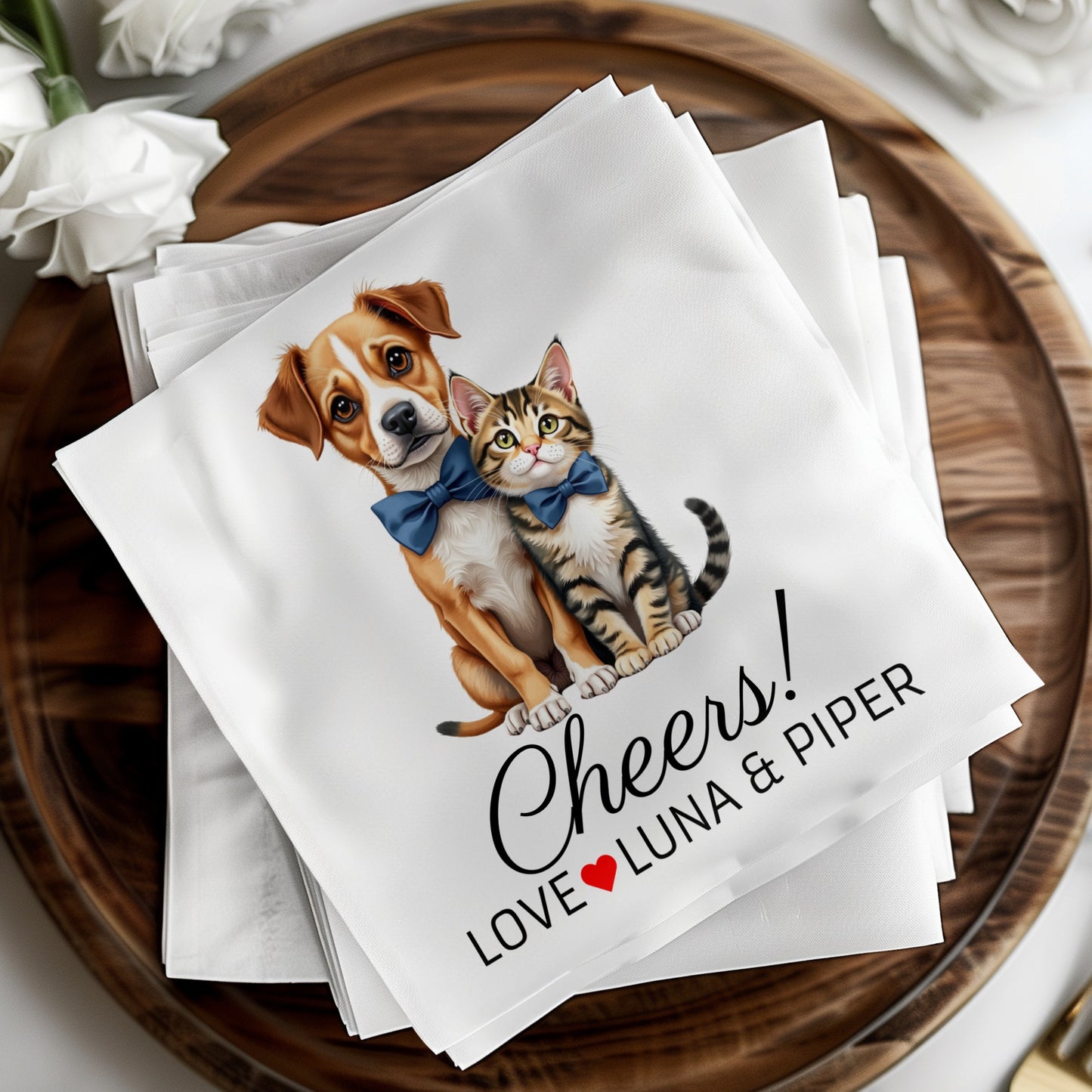 Customizable Wedding R Napkins