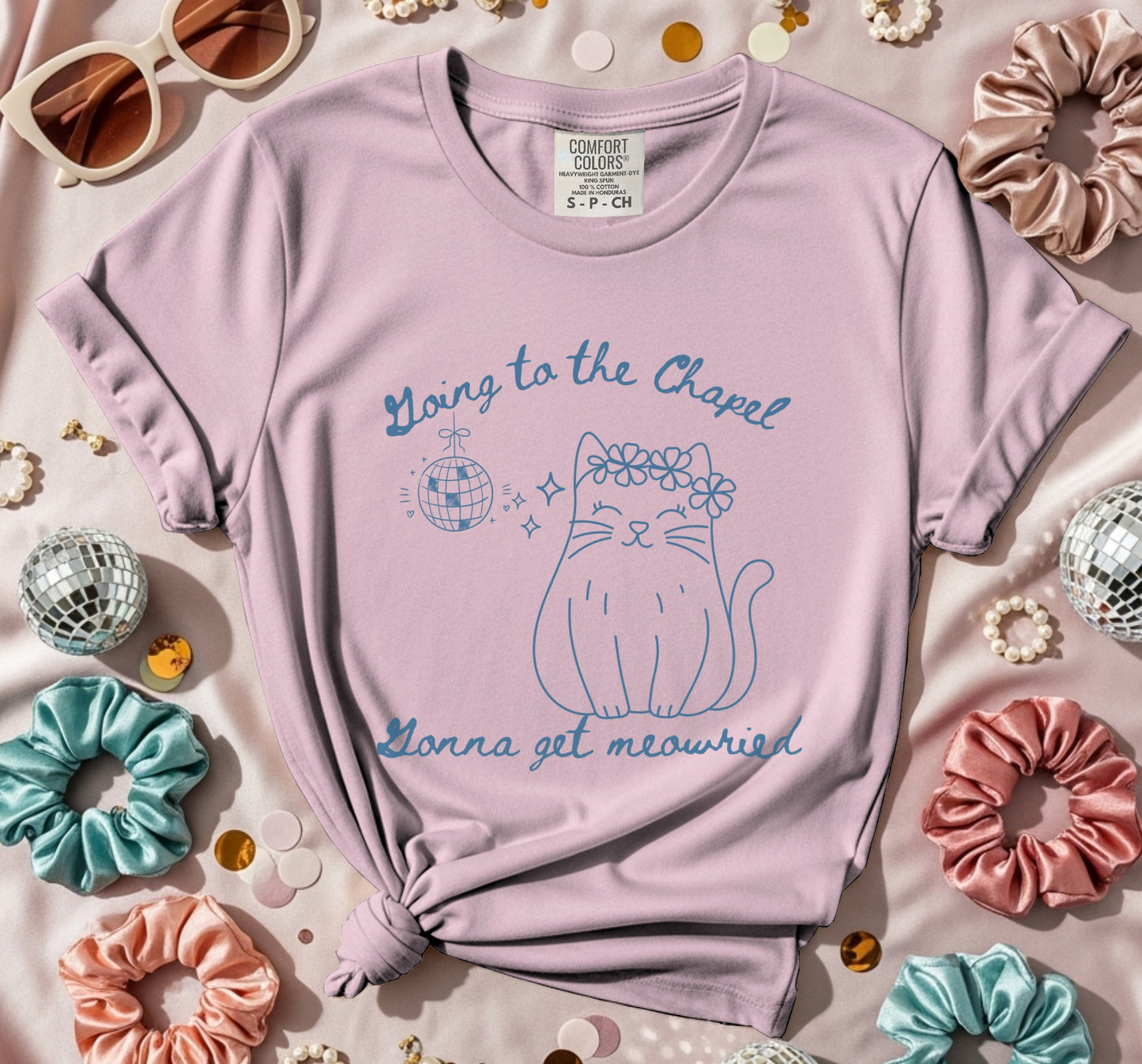 Going to the Chapel Gonna Get Meowried T-shirt