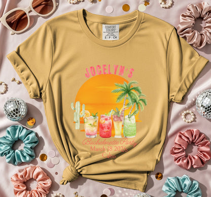 Bachelorette Party Graphic T-Shirt Desert Drinks product