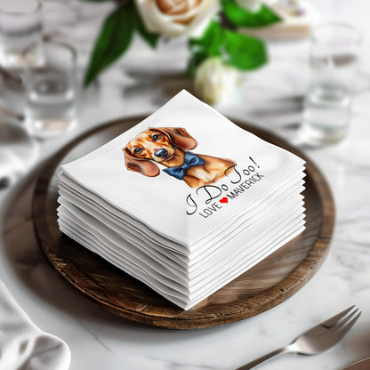 Customizable Wedding QT Napkins