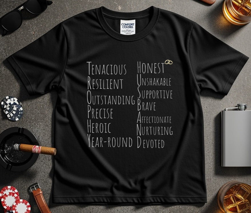 Inspirational Traits Typography Design T-shirt product type