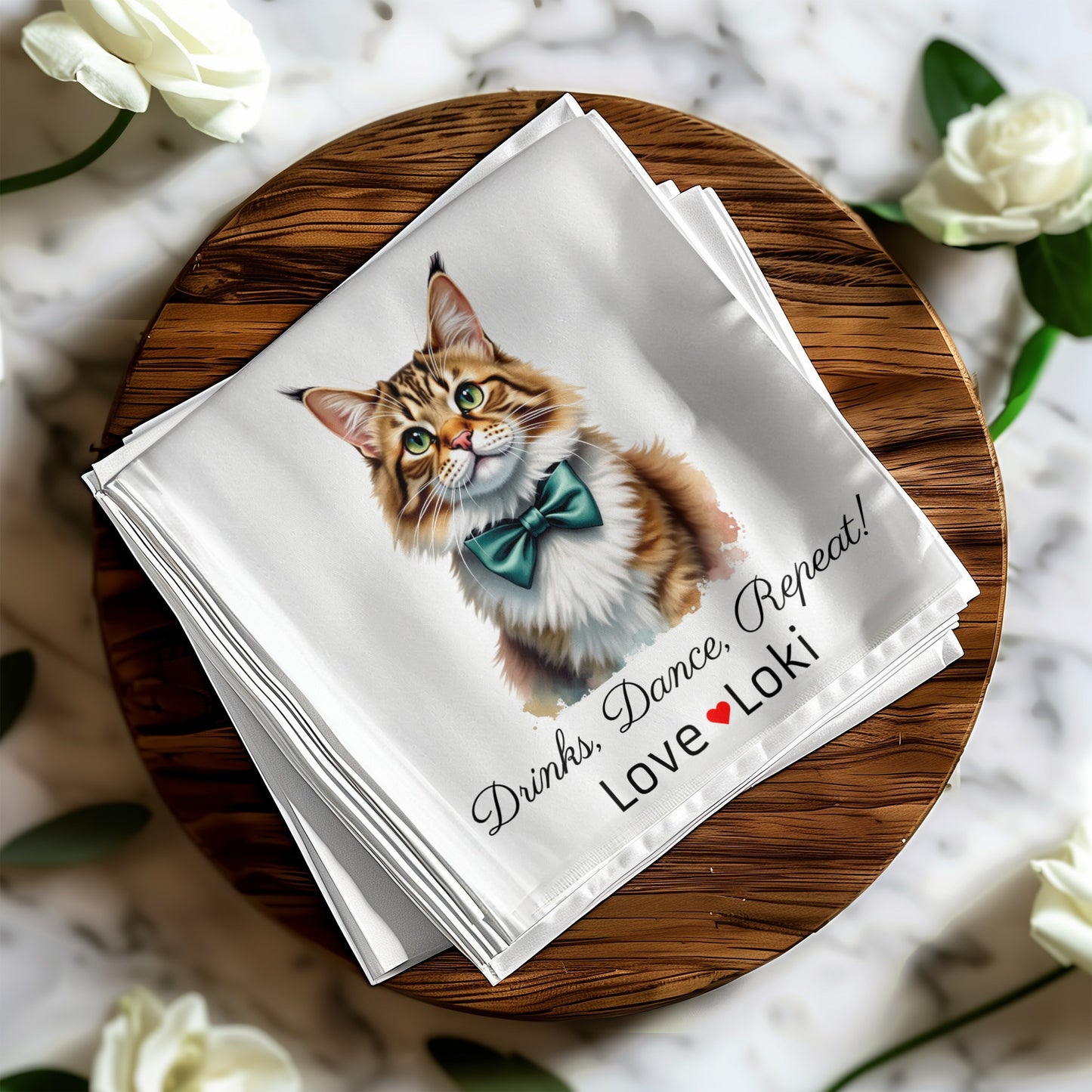 Customizable Wedding Y Napkins