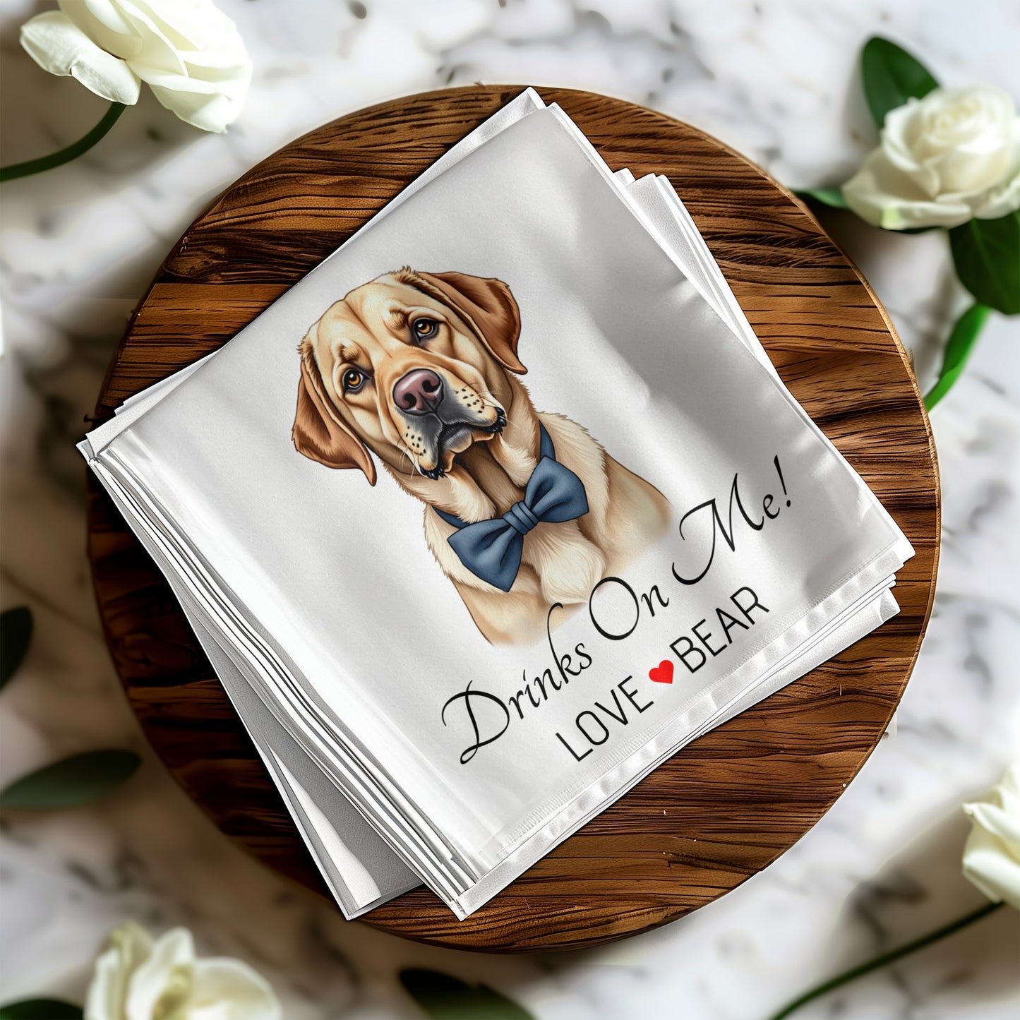 Customizable Wedding X Napkins