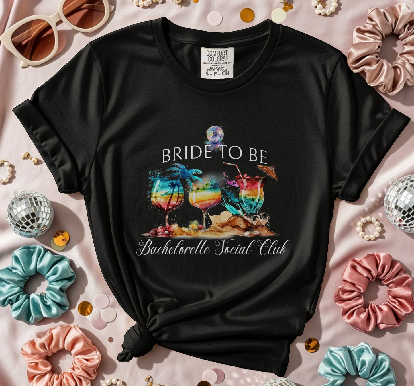 Bride to Be Bachelorette Social Club T-shirt product type