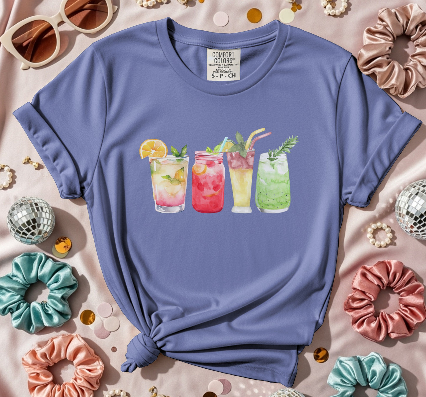 Refreshing Summer Cocktails Graphic Tee product type