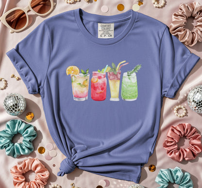 Refreshing Summer Cocktails Graphic Tee product type