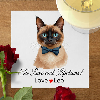 Customizable Wedding E Napkins