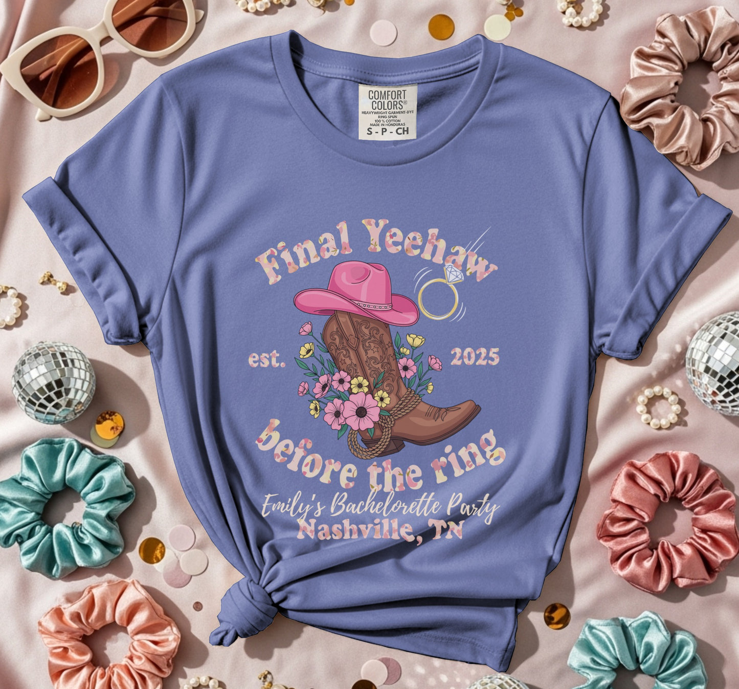 Final Yeehaw Before the Ring Nashville TN Shirt