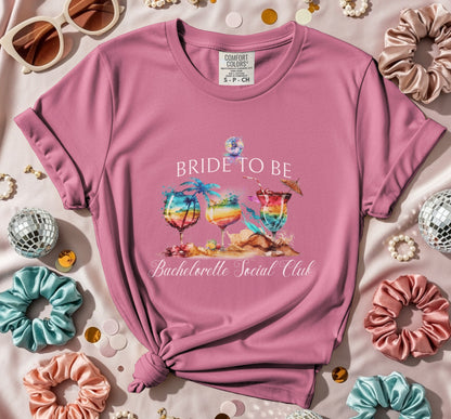 Bride To Be Bachelorette Social Club T-shirt product type