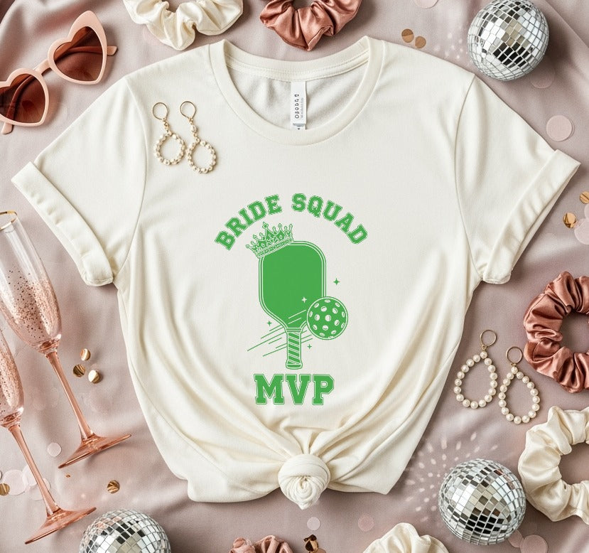 Bride Squad MVP Pickleball Graphic Tee product