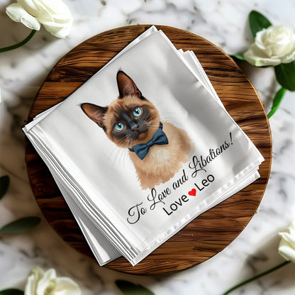 Customizable Wedding E Napkins