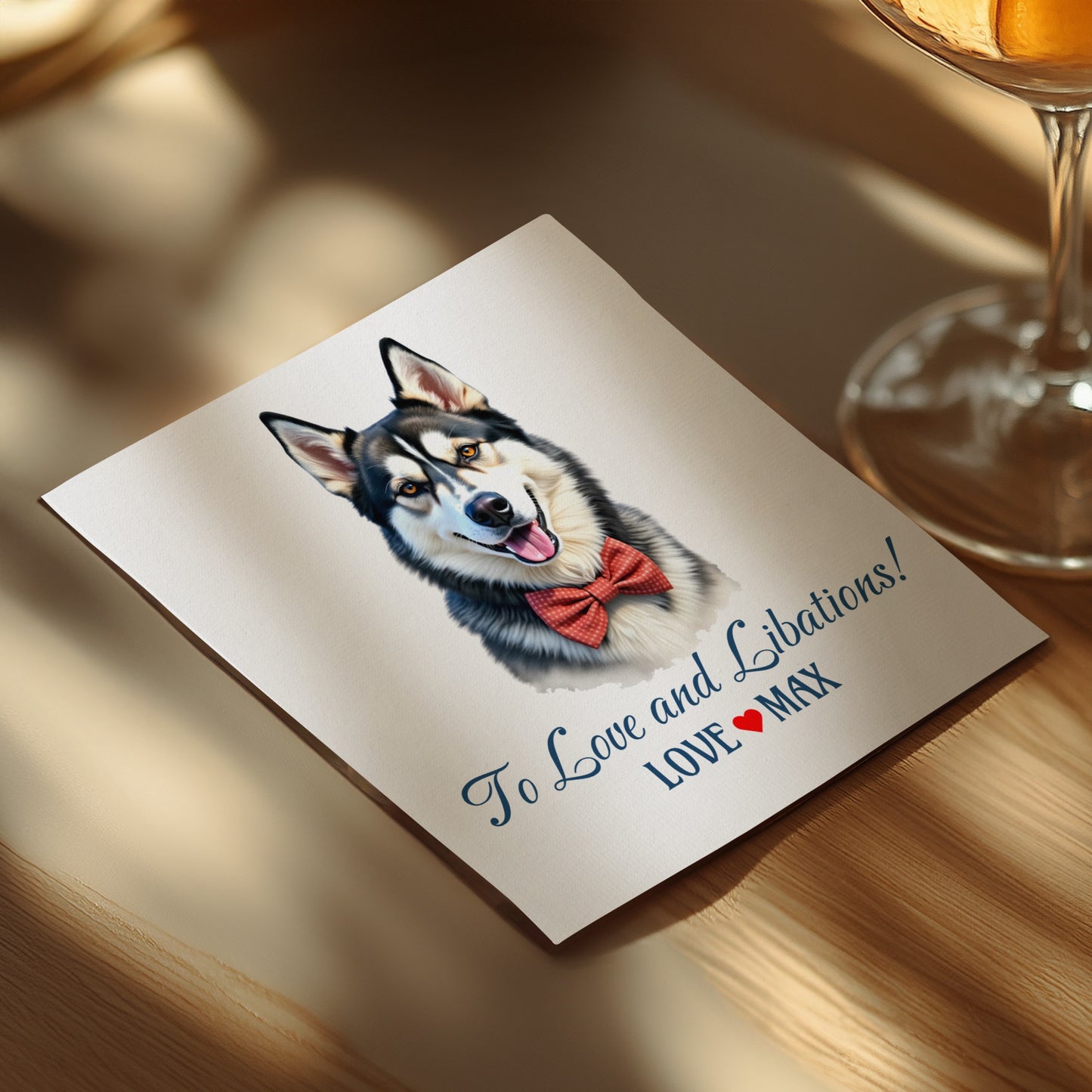 Customizable Wedding P Napkins