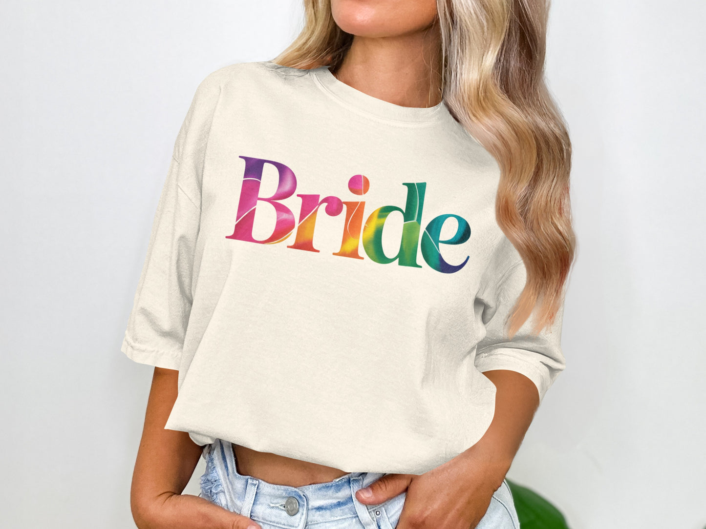 Bride Graphic T-shirt Perfect for Wedding Celebration
