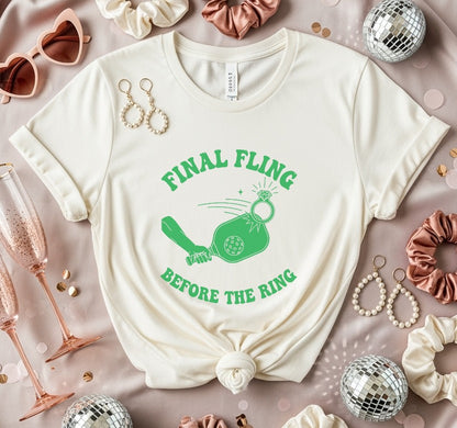 Final Fling Before The Ring T-Shirt product