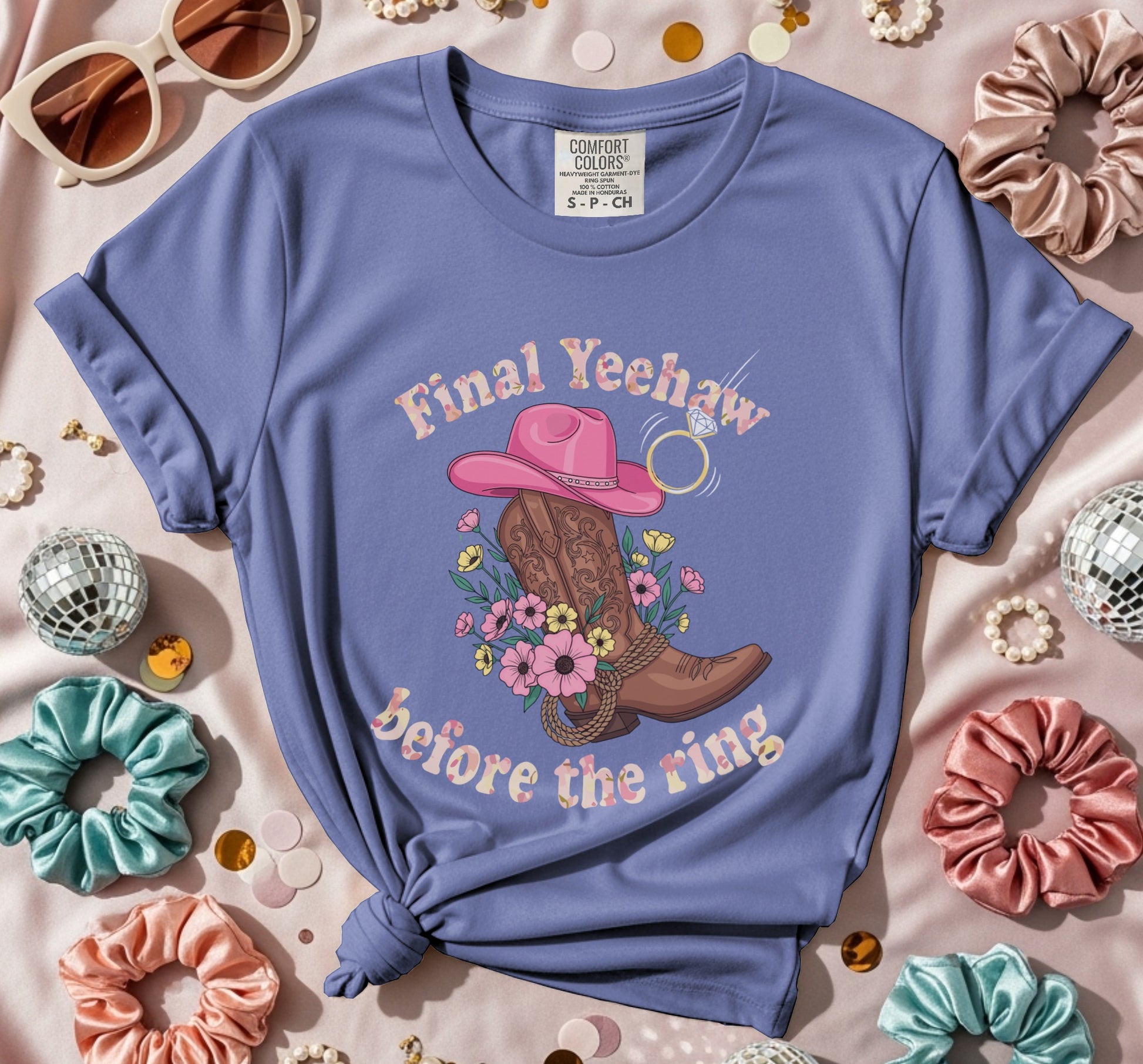 Final Yeehaw Before The Ring T-shirt