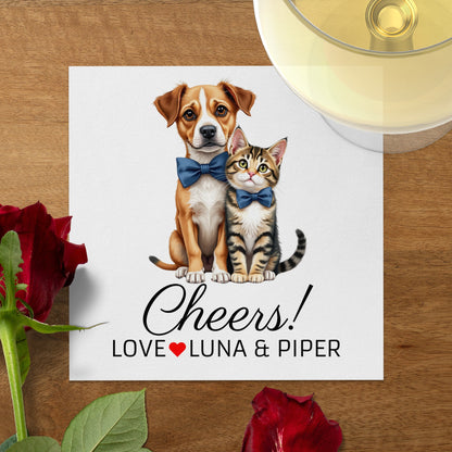 Customizable Wedding R Napkins