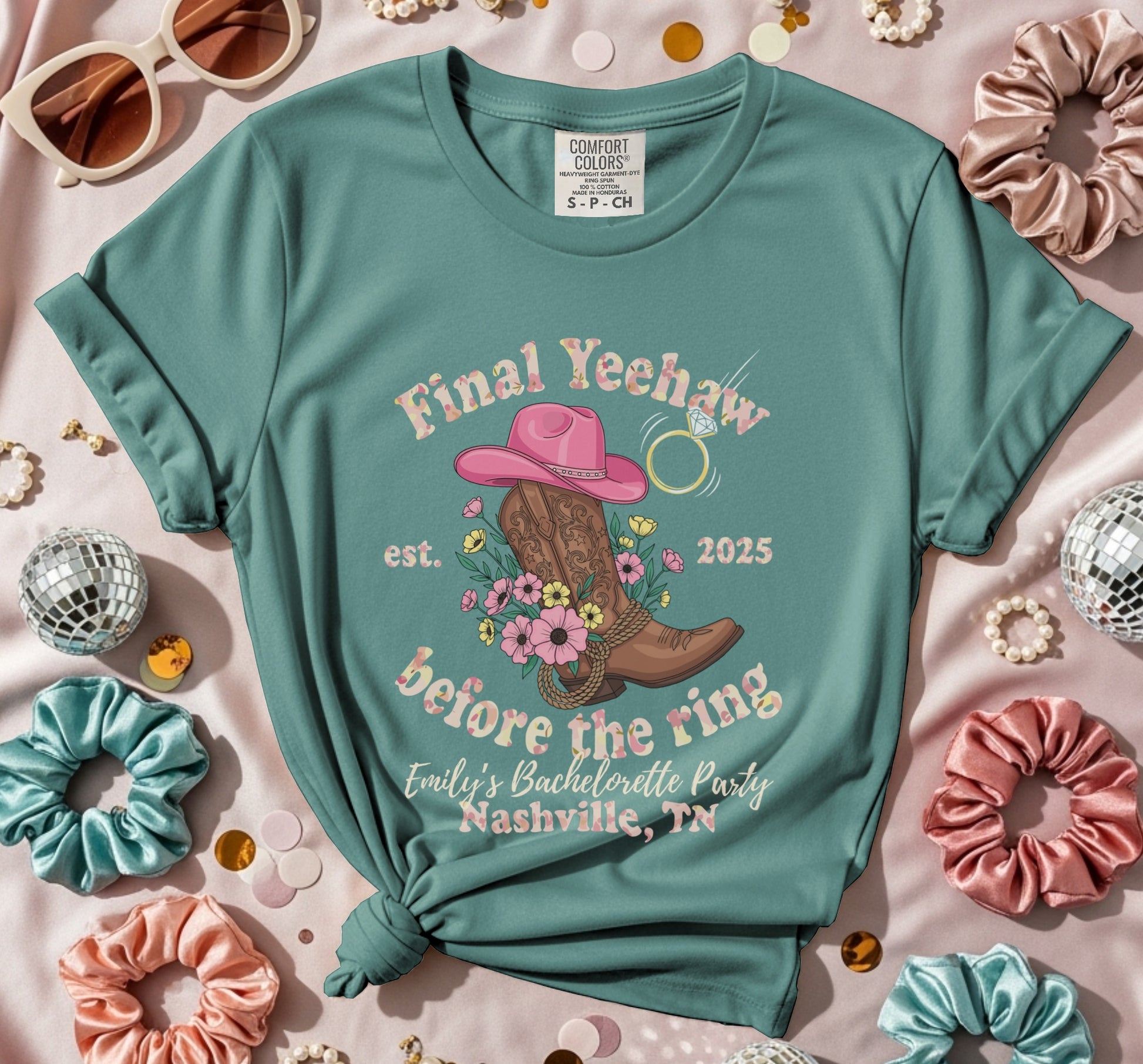 Final Yeehaw Before the Ring Bachelorette Party Shirt