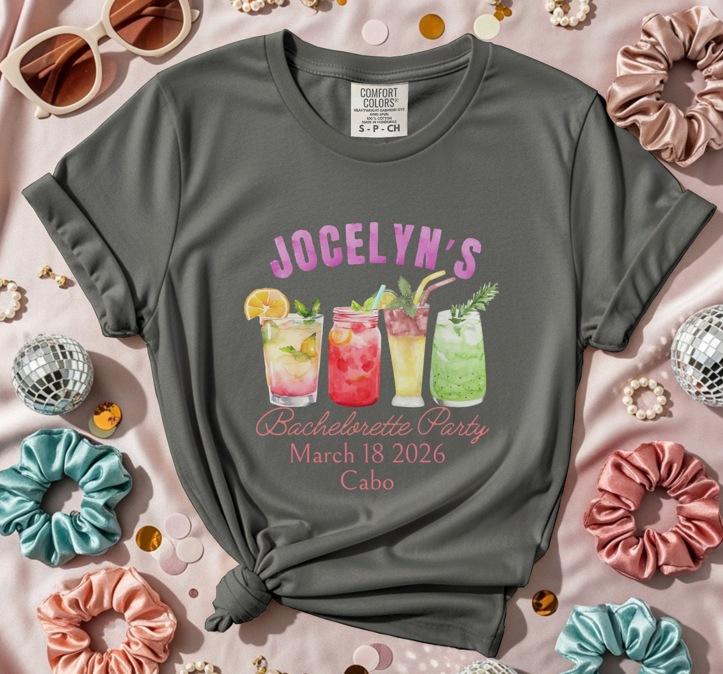 Customizable Bachelorette Party T-shirt