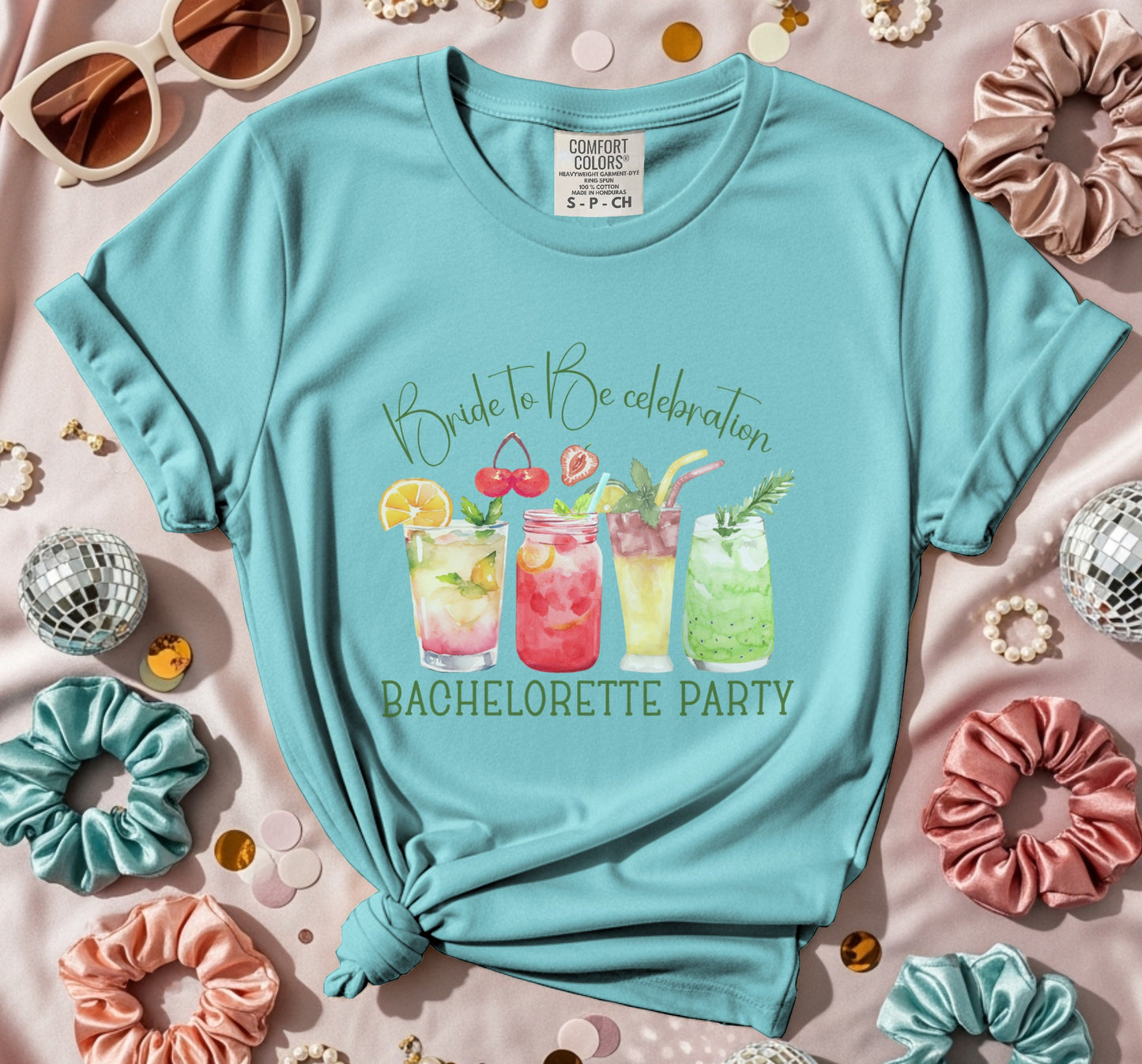 Bachelorette Party Cocktails Q T-Shirt