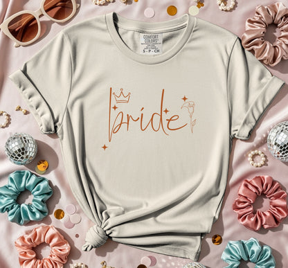 Bride Queen Shines and Lilies T-Shirt