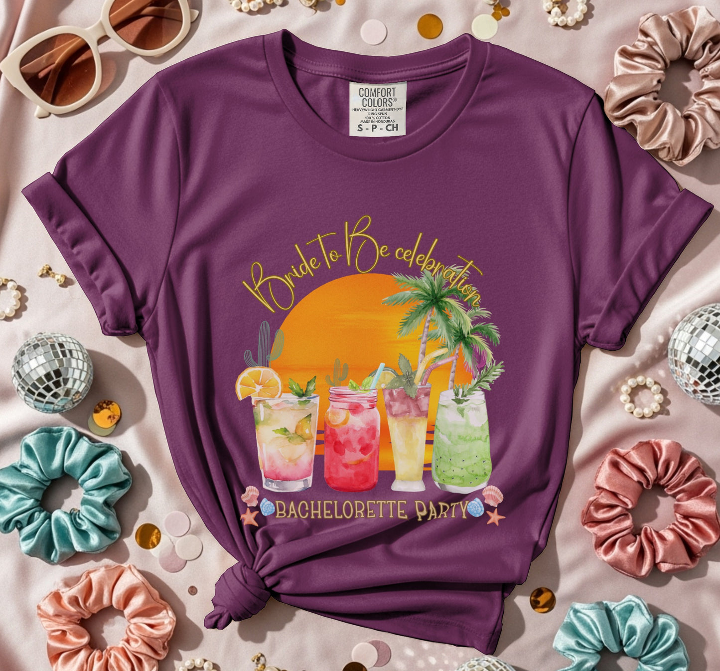 Bachelorette Party Cocktails E T-Shirt