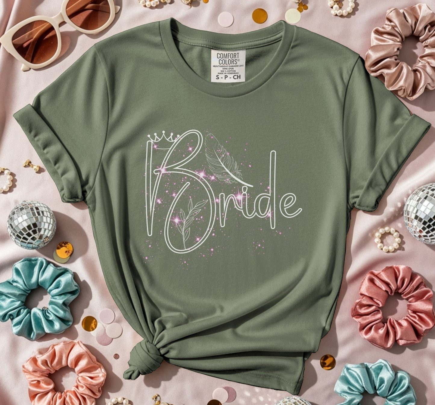 Bride Queen & Feather Shining T-Shirt