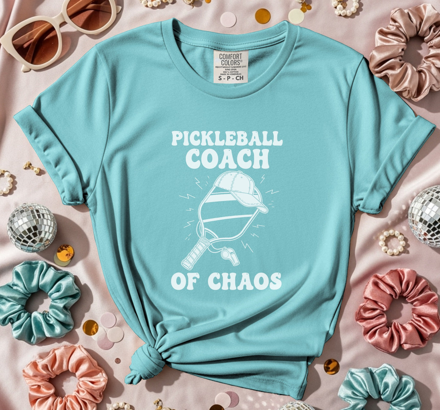 Pickleball Coach Of Chaos T-Shirt