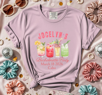 Customizable Bachelorette Party T-shirt
