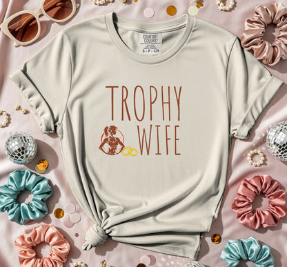 Trophy Wife Fit Rings T-Shirt